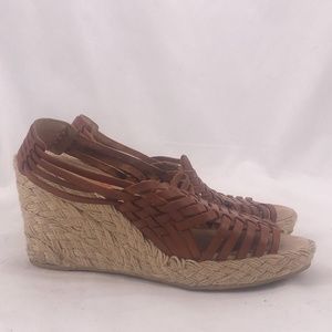 Michael Kors Huarache Style Espadrille Wedges